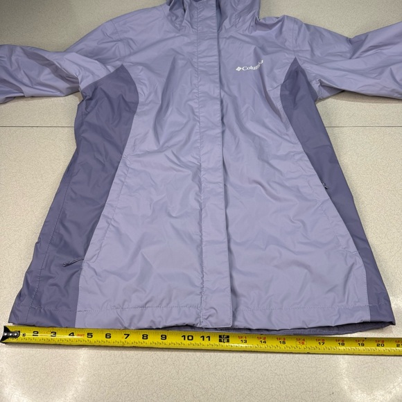 Columbia Lavender Arcadia ii Women’s Hooded Rain Jacket - Picture 4 of 8